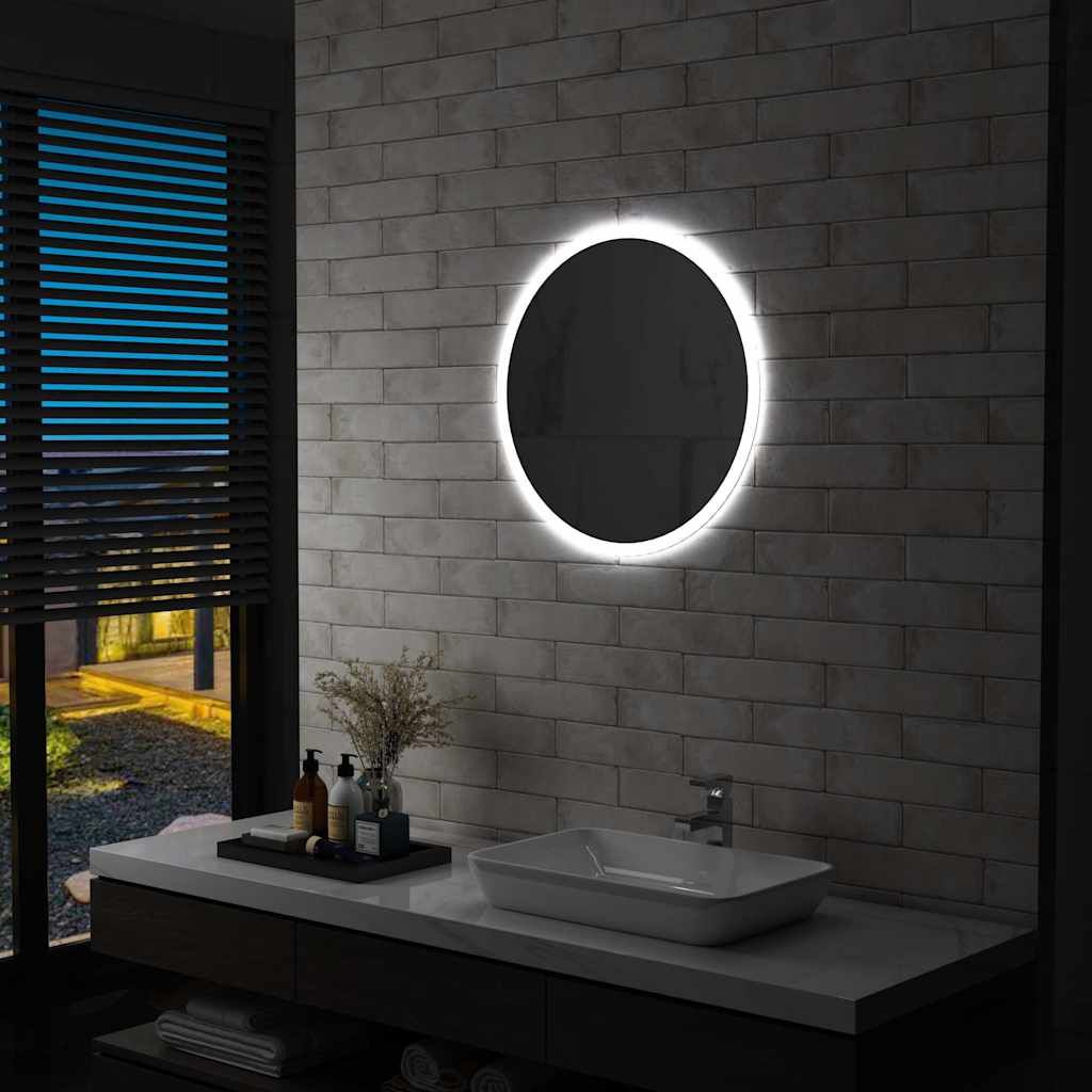 Specchio a LED per Bagno 60 cm vidaXL