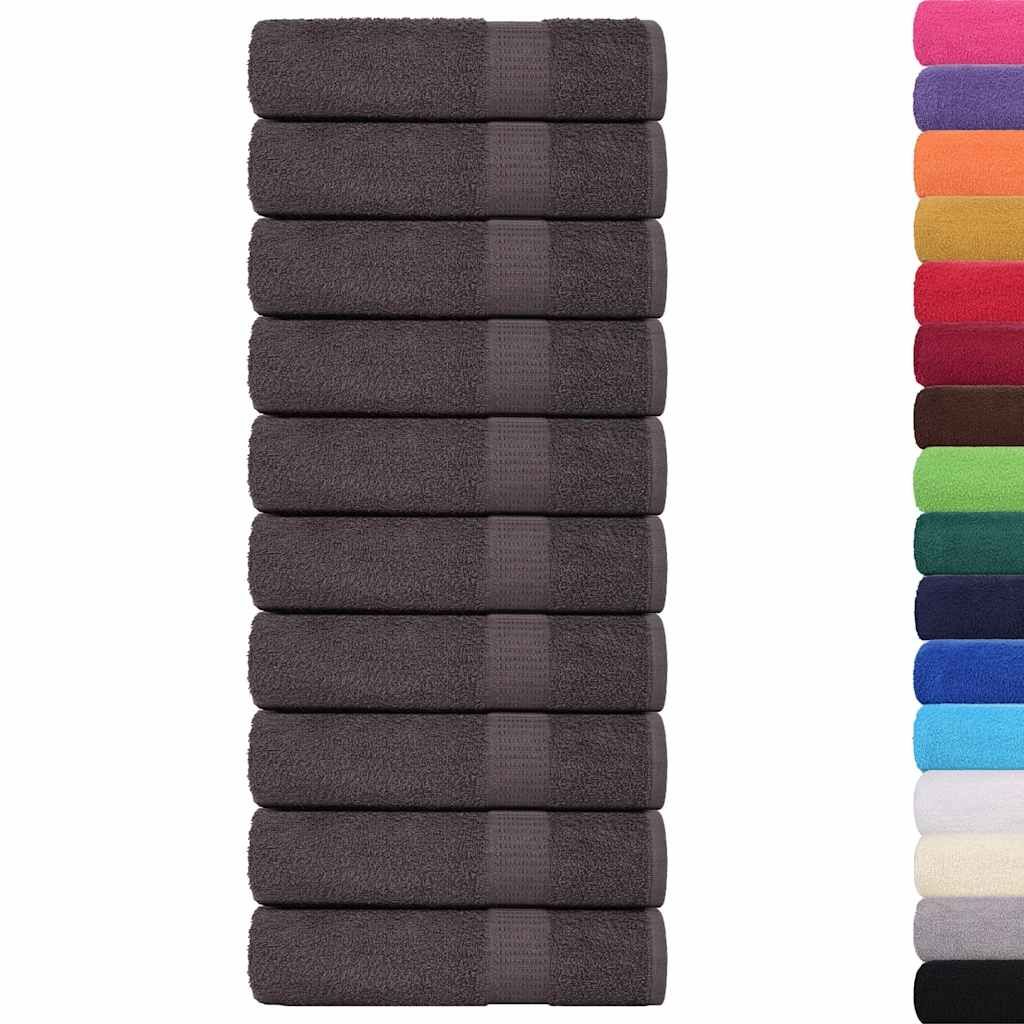 Asciugamani da doccia FROGN 25 pz Antracite 70x140 cm 360 g/m² vidaXL