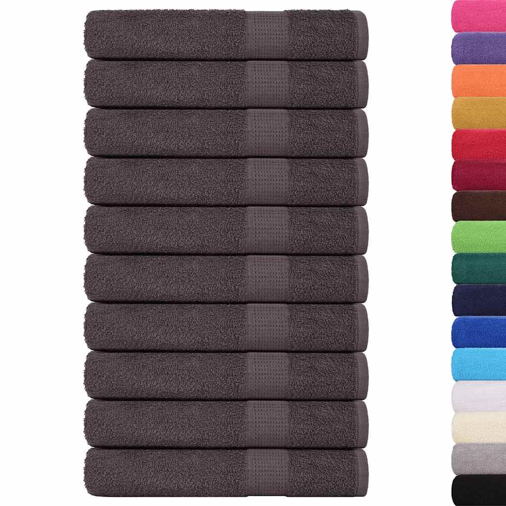 Asciugamani FROGN 25 pz Antracite 100x200 cm 360 g/m² vidaXL