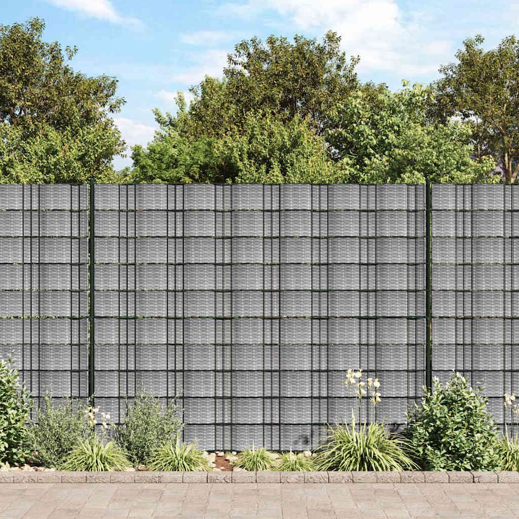 Strisce per la privacy in PVC 140x0,19 m, colore grigio rattan vidaXL