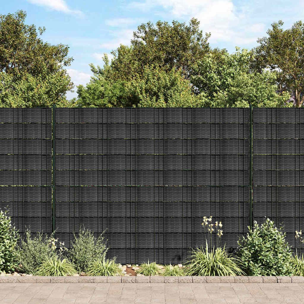 Strisce per la privacy in PVC 140x0,19 m con motivo rattan vidaXL