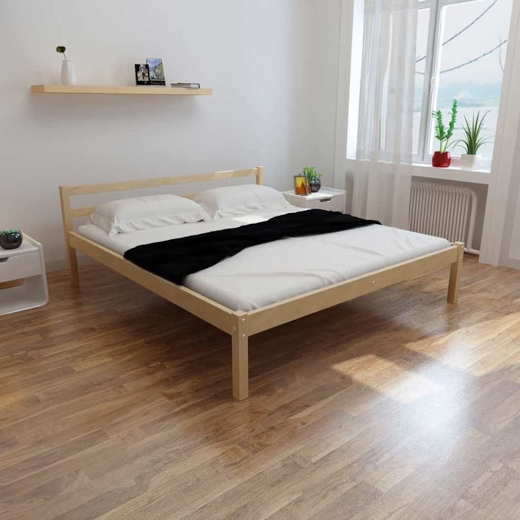 Letto con Materasso in Massello di Pino 180x200 cm vidaXL