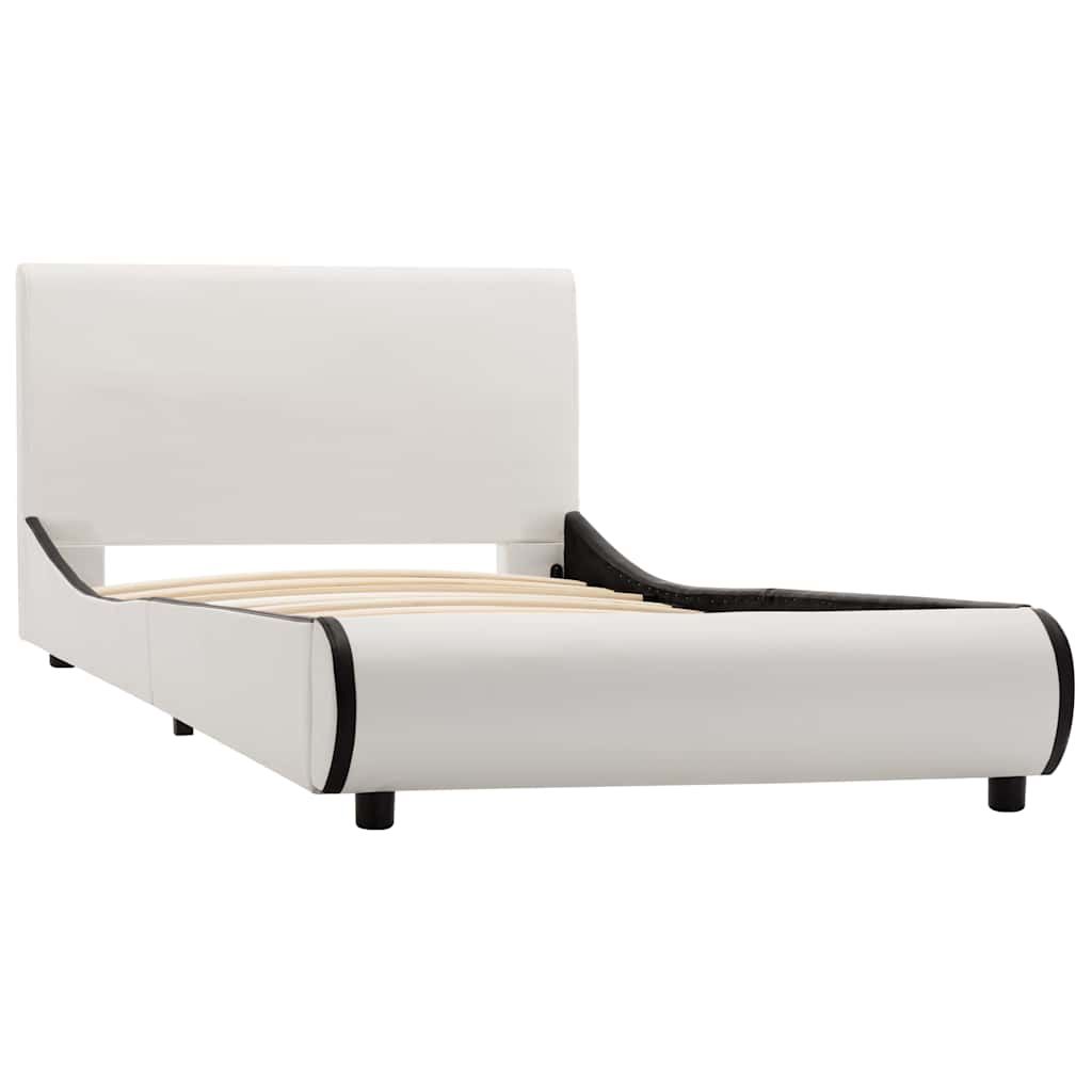 Giroletto Bianco in Similpelle 100x200 cm vidaXL
