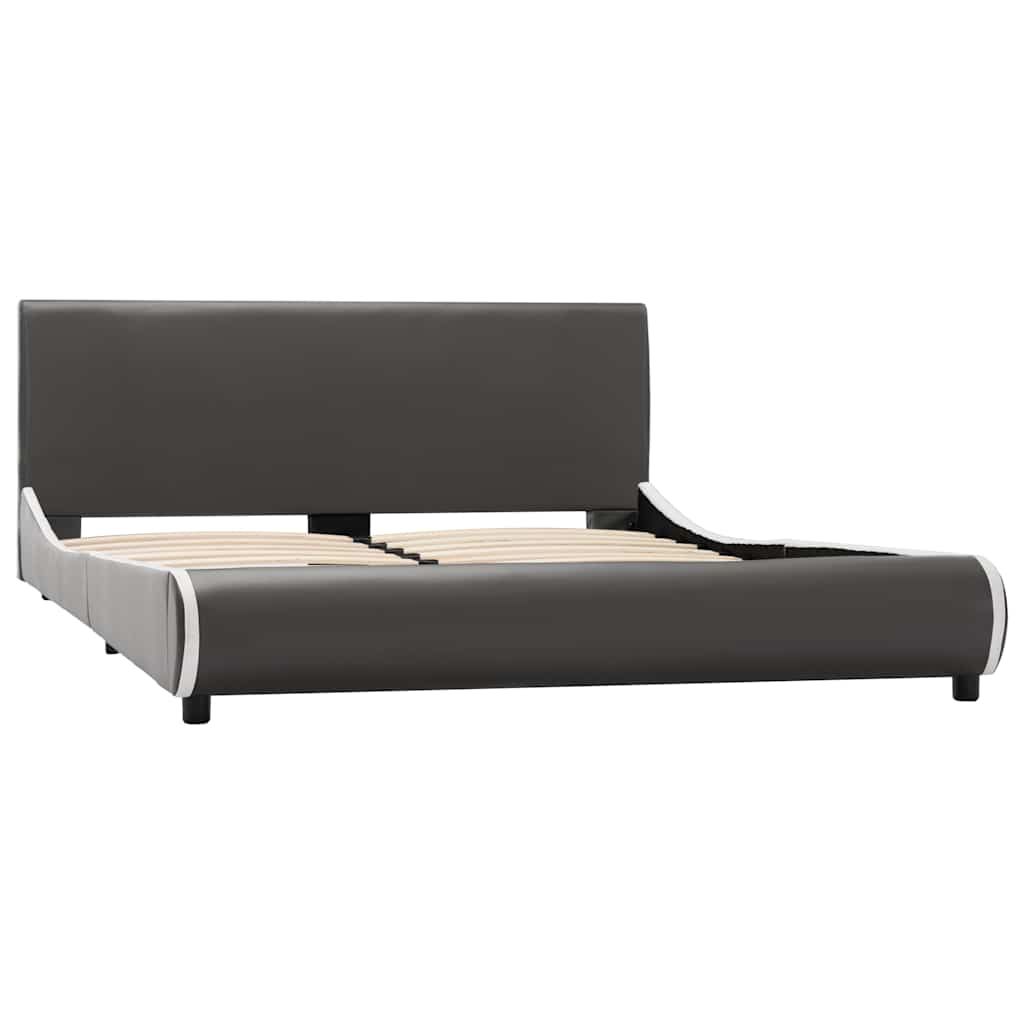 Giroletto Grigio Antracite in Similpelle 120x200 cm vidaXL