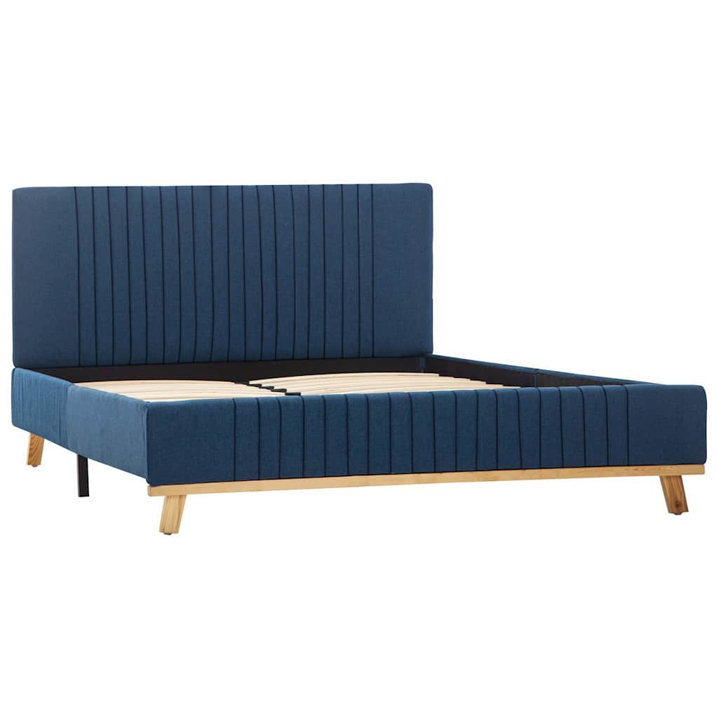 Giroletto Blu in Tessuto 120x200 cm vidaXL