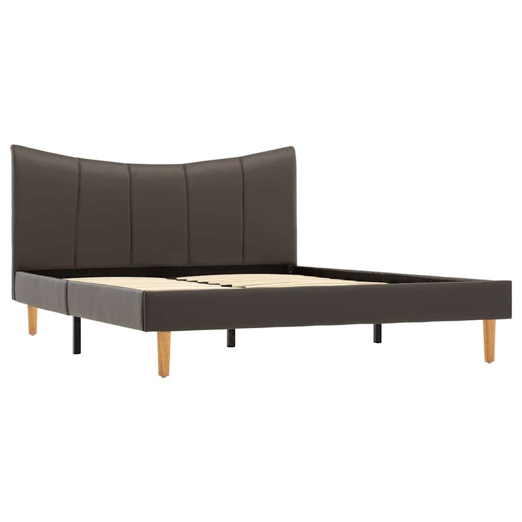 Giroletto Antracite in Similpelle 120x200 cm vidaXL