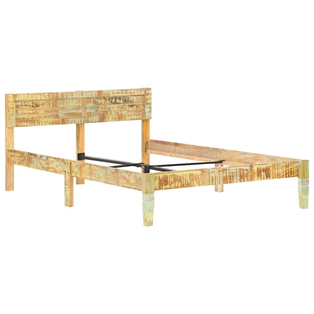 Giroletto in Legno Massello di Recupero 120x200 cm vidaXL