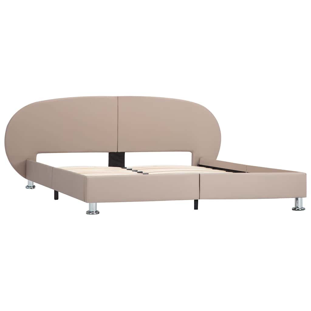 Giroletto Cappuccino in Similpelle 160x200 cm vidaXL