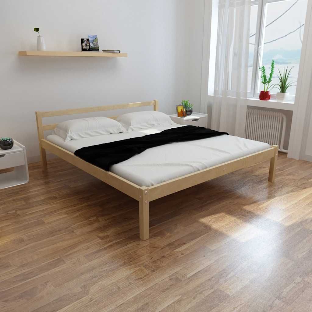 Letto con Materasso in Massello di Pino 180x200 cm vidaXL