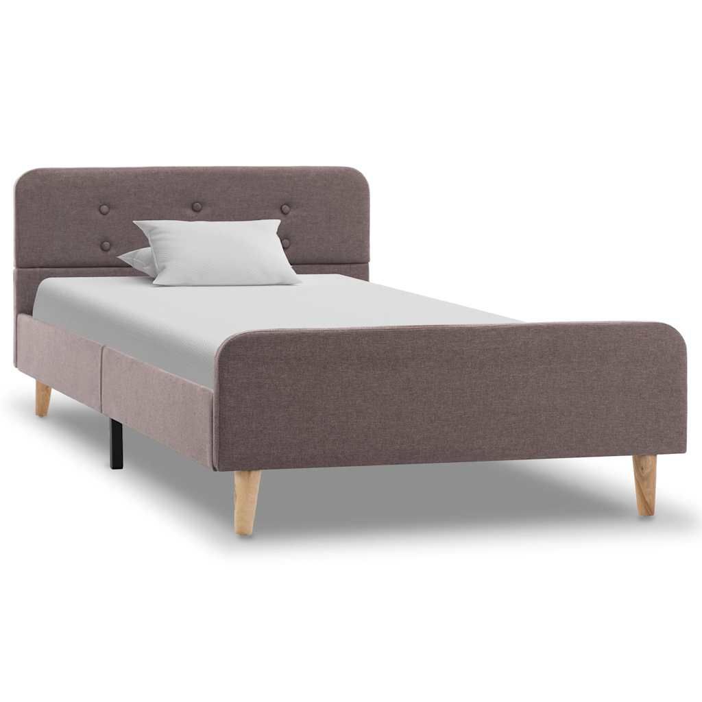 Giroletto Grigio Talpa in Tessuto 100x200 cm vidaXL