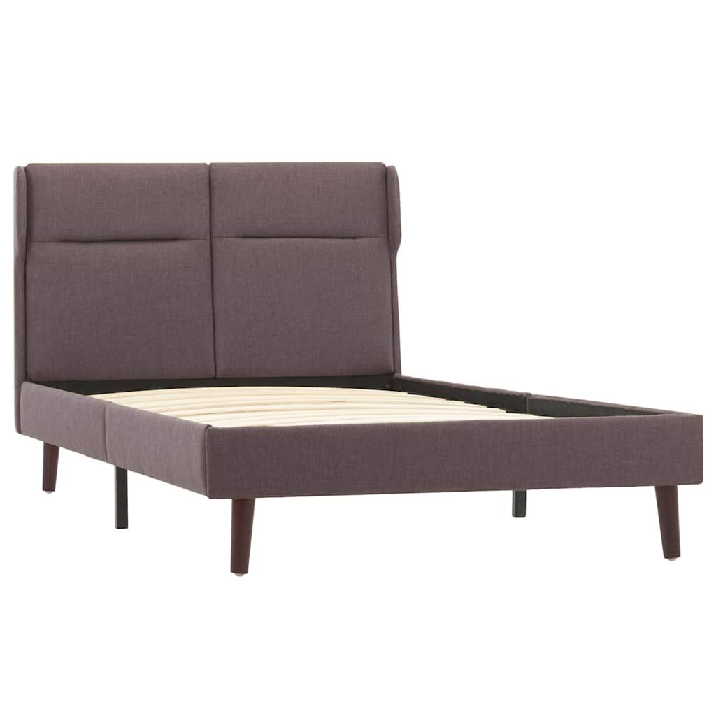Giroletto Grigio Talpa in Tessuto 90x200 cm vidaXL