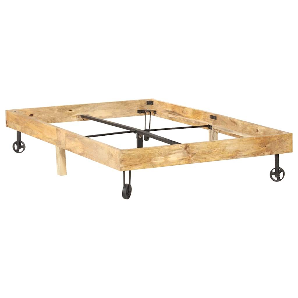 Giroletto in Legno Massello di Mango 120x200 cm vidaXL