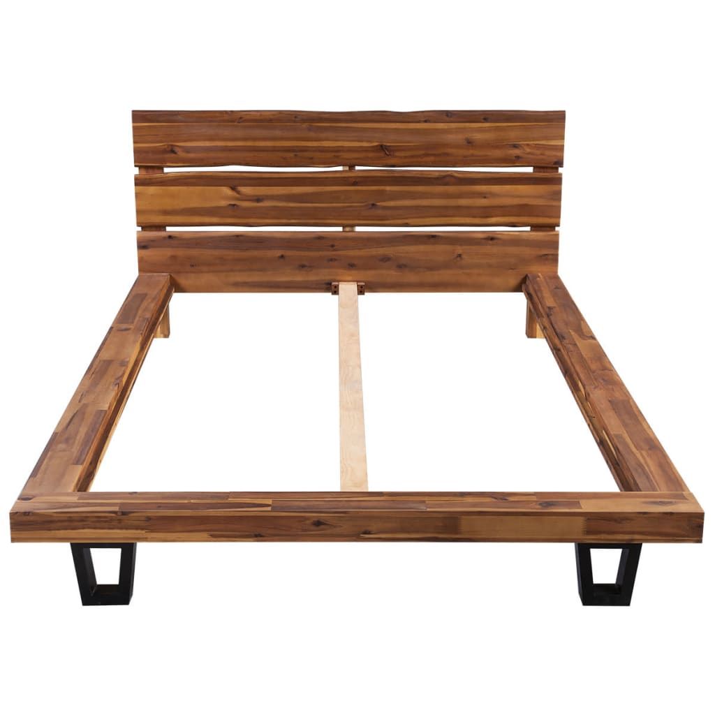 Giroletto in Legno Massello di Acacia 180x200 cm vidaXL