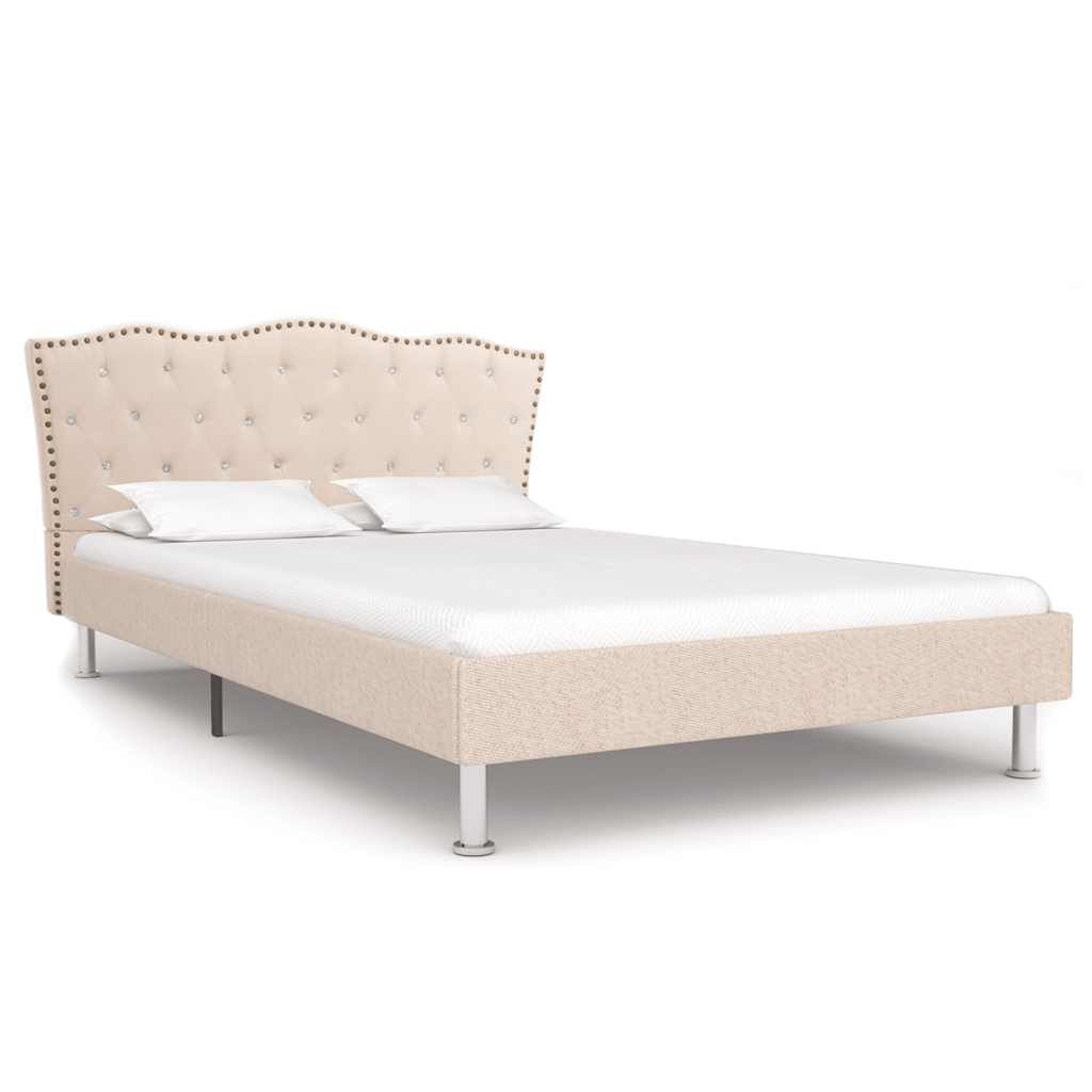 Giroletto in Tessuto Beige 120x200 cm vidaXL