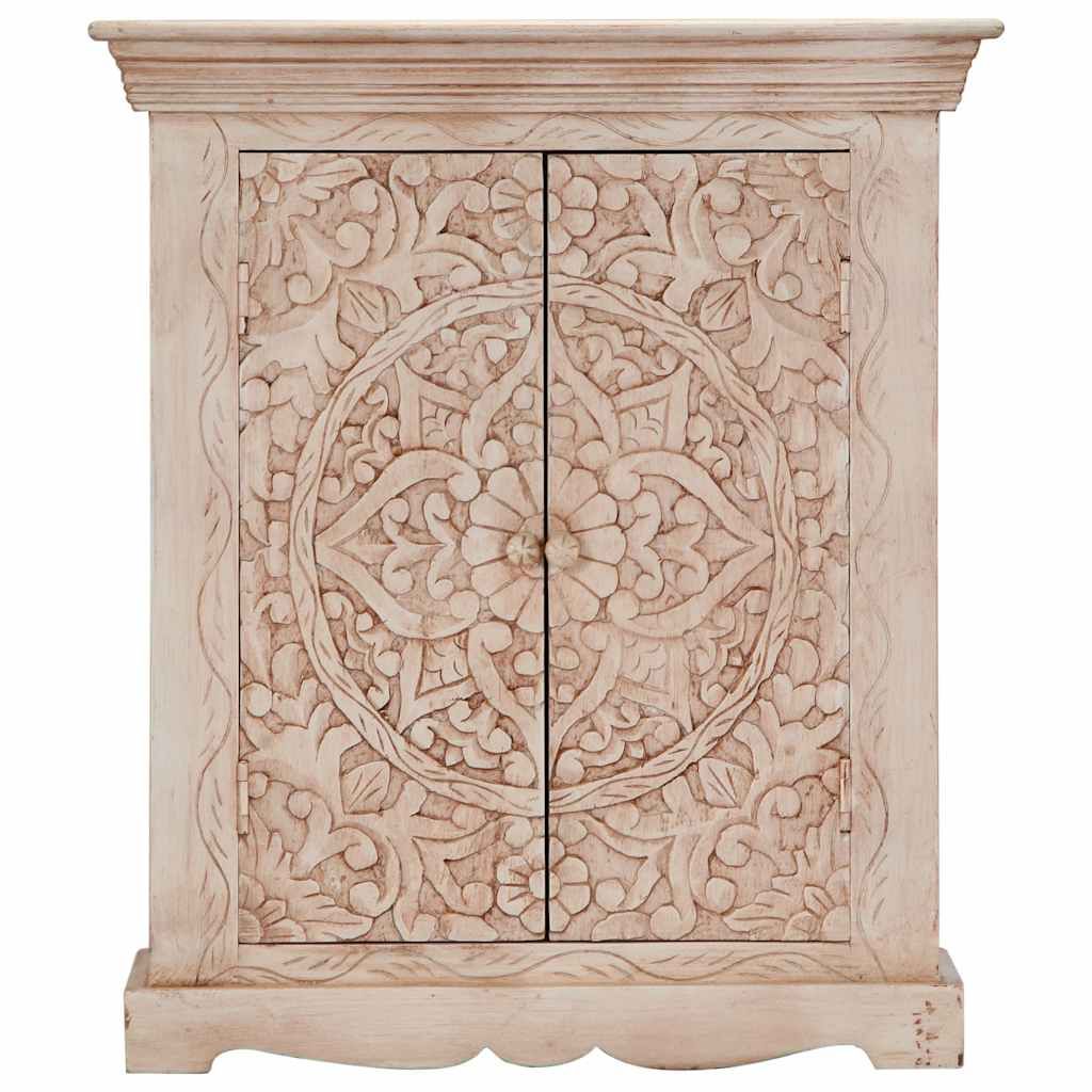 Credenza 60x30x75 cm in Legno Massello di Mango vidaXL