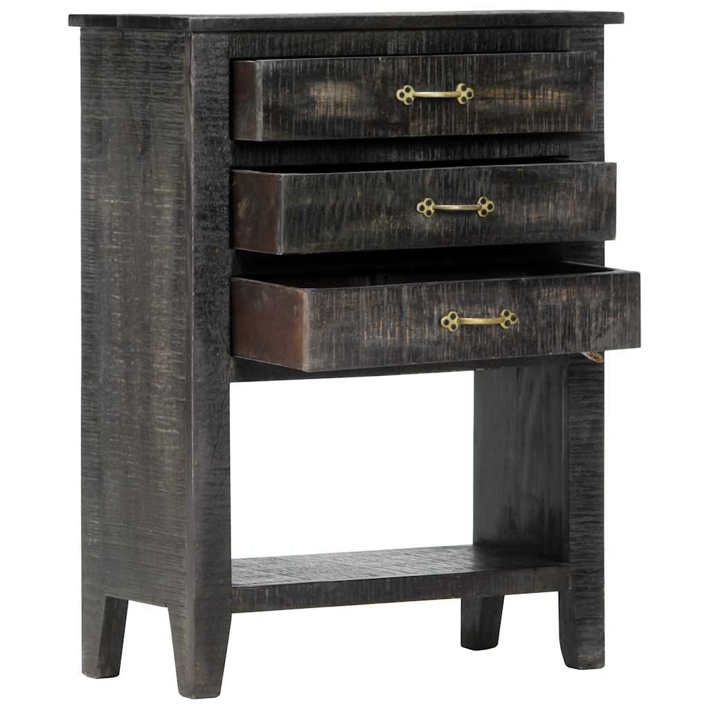 Credenza 60x30x80 cm in Legno Massello di Mango vidaXL