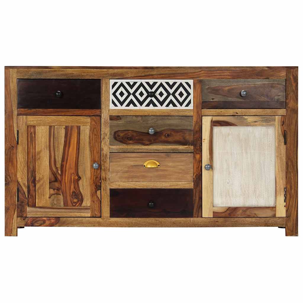 Credenza 140x40x80 cm in Legno Massello di Acacia vidaXL