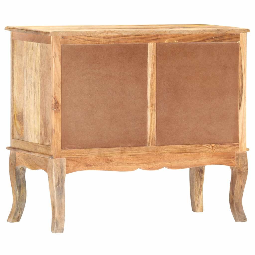 Credenza 80x35x70 cm in Legno Massello di Mango vidaXL