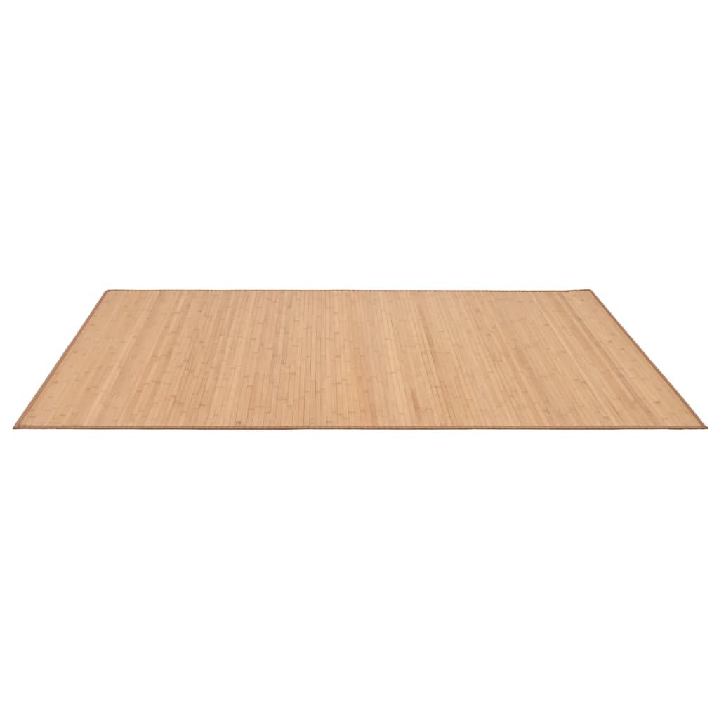 Tappeto in Bambù 160x230 cm Marrone vidaXL