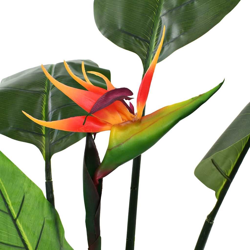 Pianta Artificiale Strelitzia Regina Uccello del Paradiso 155cm vidaXL