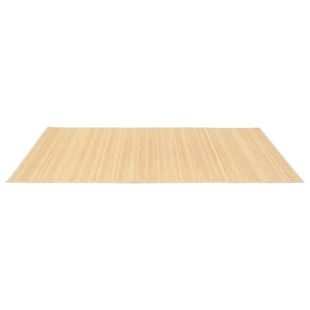 Tappeto in Bambù 160x230 cm Naturale vidaXL