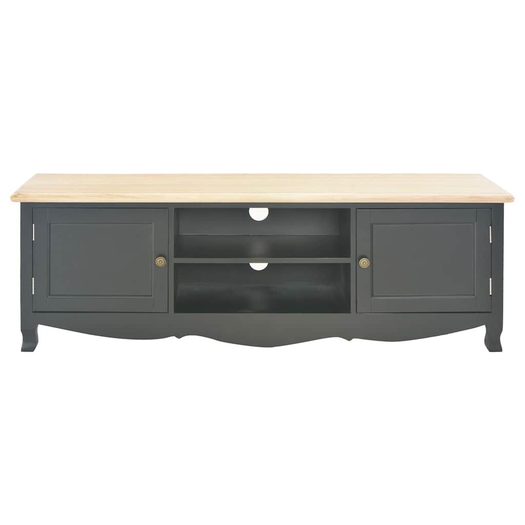 Mobile TV Nero 120x30x40 cm in Legno vidaXL