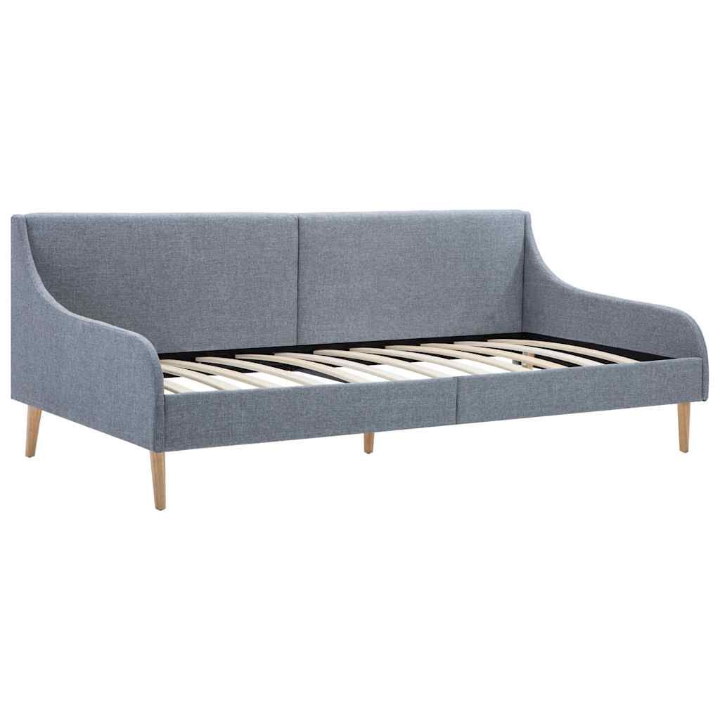 Telaio Divano Letto in Tessuto Grigio Chiaro vidaXL