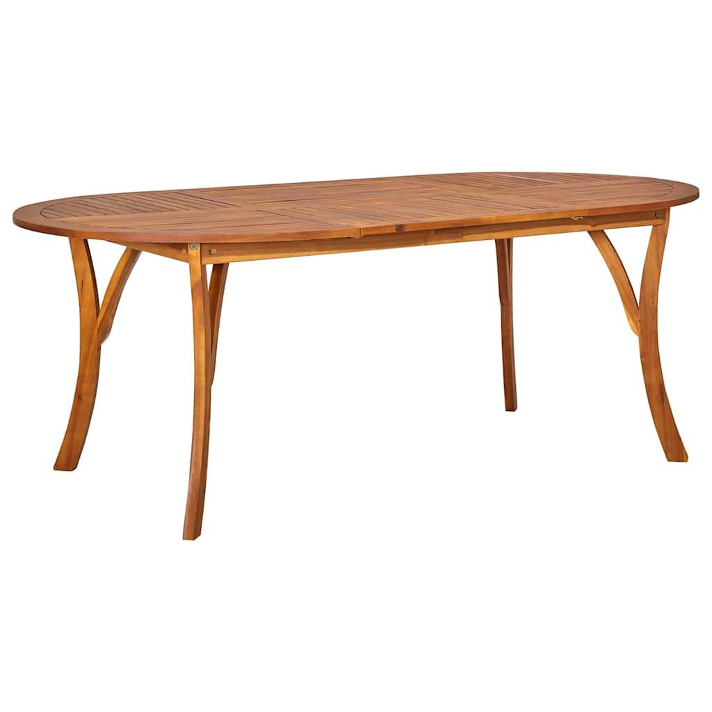 Set Mobili da Pranzo per Giardino 9 pz Grigio vidaXL