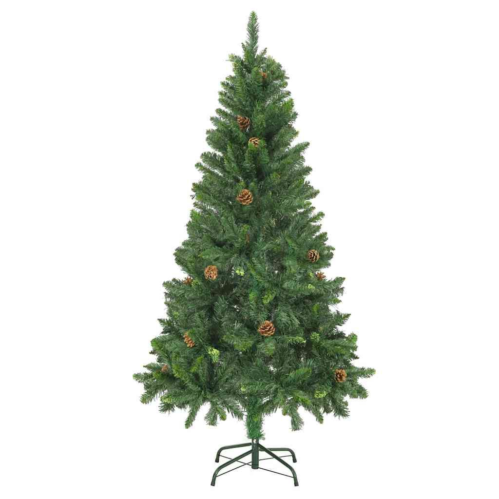 Albero di Natale Artificiale con Pigne Verde 150 cm vidaXL