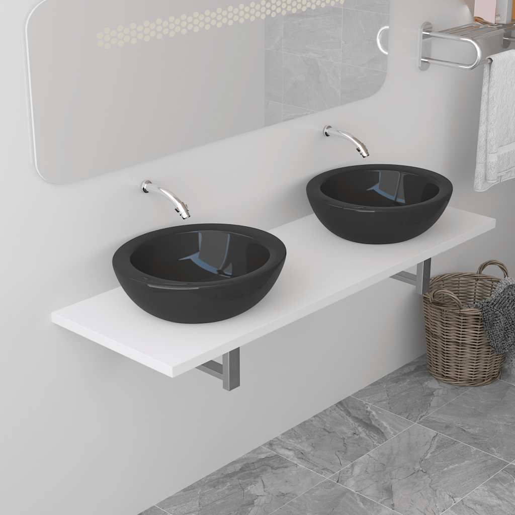 Mobili da Bagno Bianchi 160x40x16,3 cm vidaXL