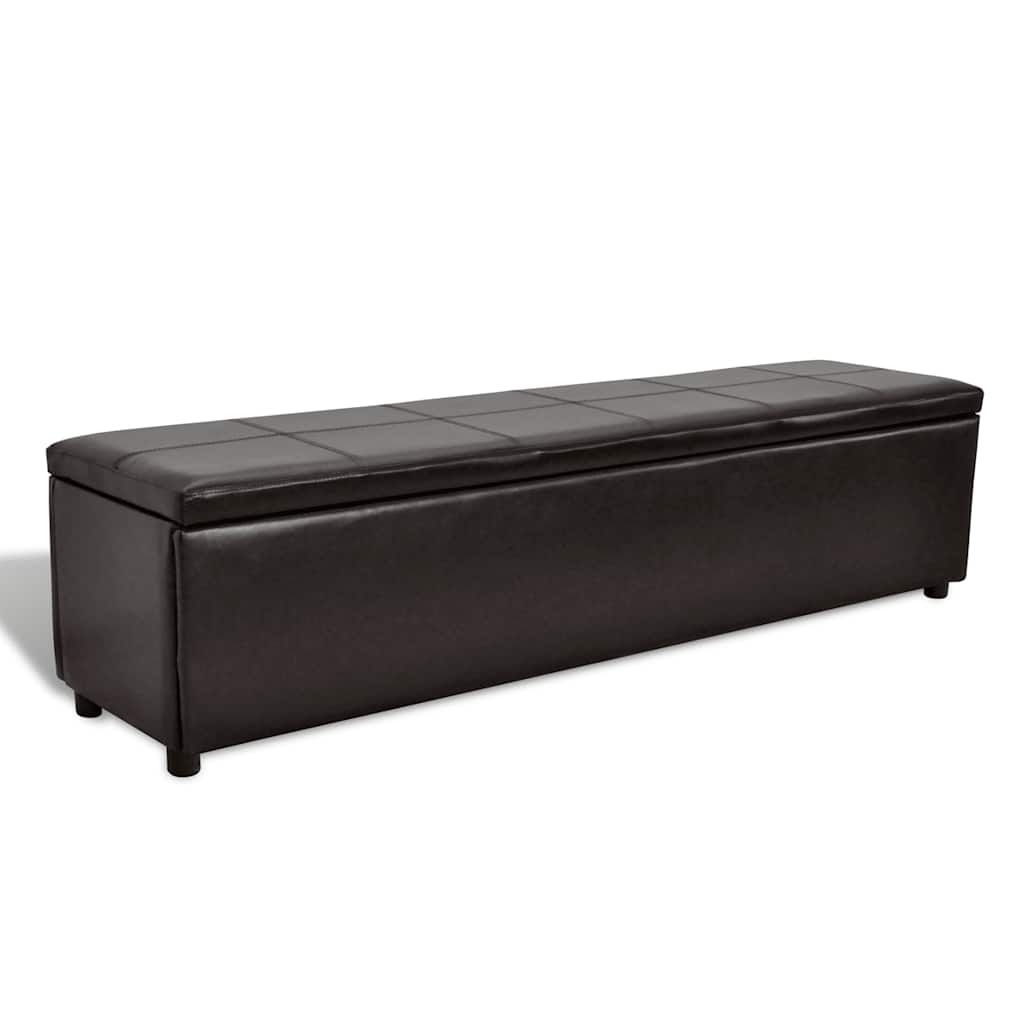 Cassapanca Marrone 168x44x44 cm vidaXL