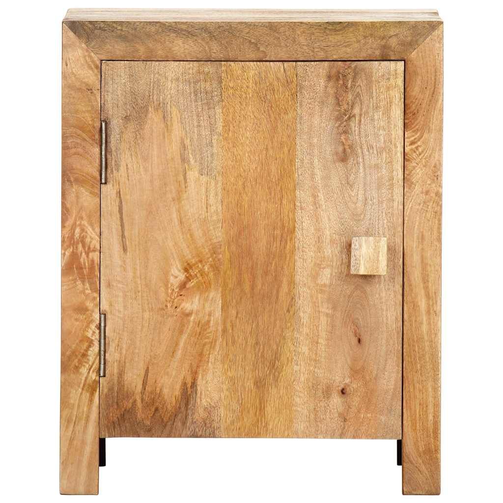 Comodino 40x30x50 cm in Legno Massello di Mango vidaXL