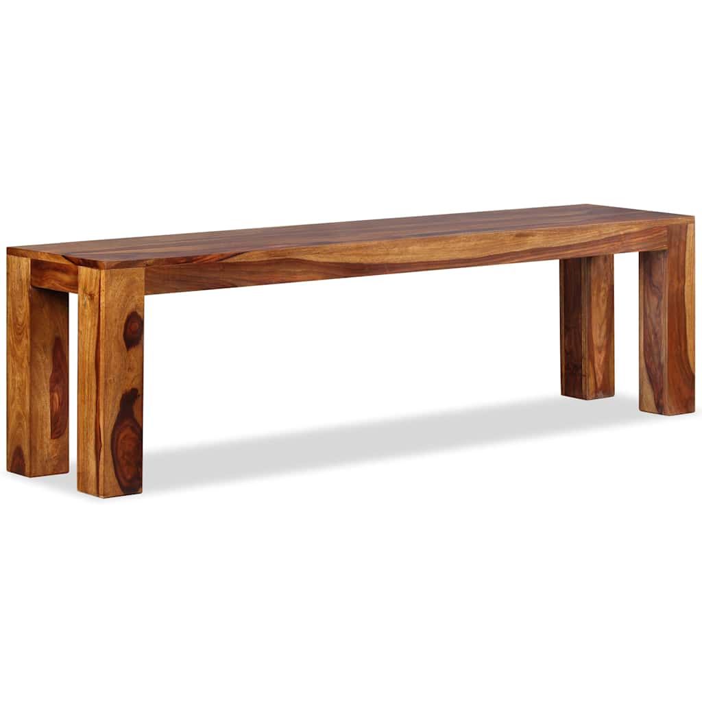 Panca in Legno Massello di Acacia 160x35x45 cm vidaXL