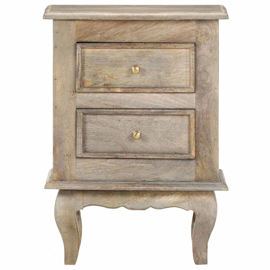 Comodino 40x30x55 cm in Legno Massello di Mango vidaXL