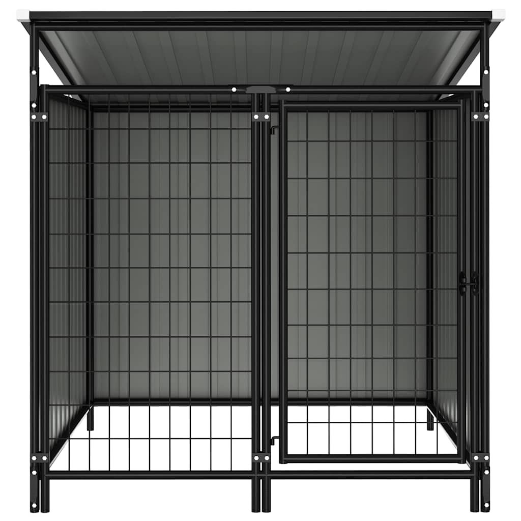Box per Cani da Esterno 133x133x116 cm vidaXL