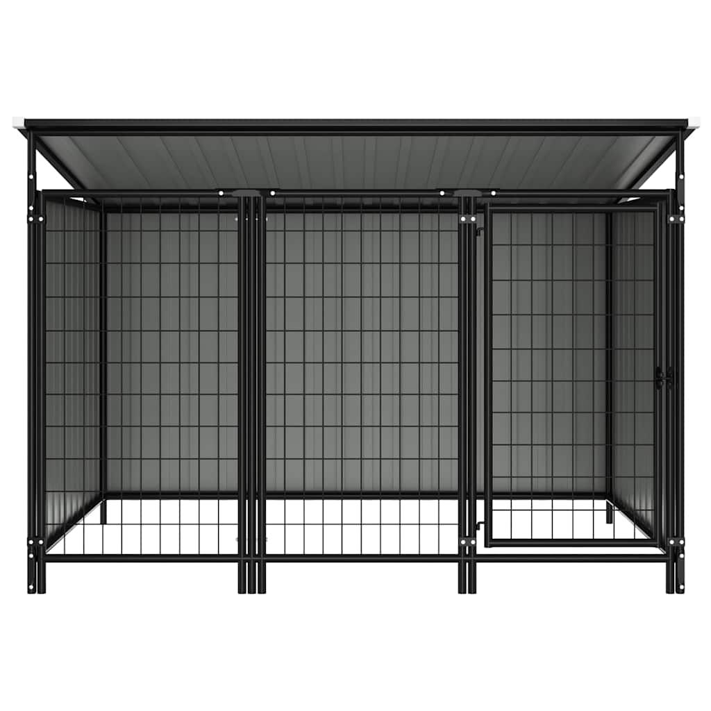 Box per Cani da Esterno 193x133x116 cm vidaXL