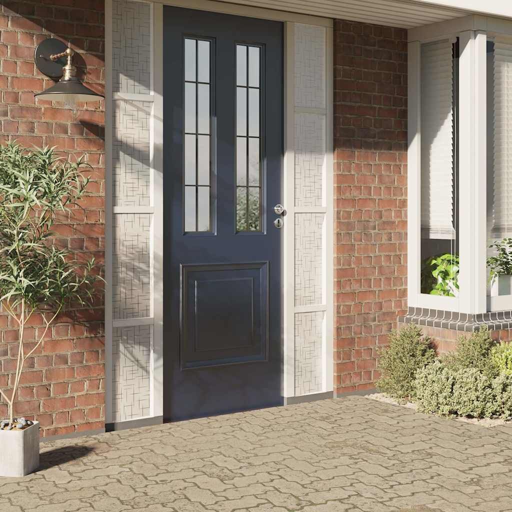 Pellicola per Finestra Smerigliata Motivo Stella 45x500 cm PVC vidaXL