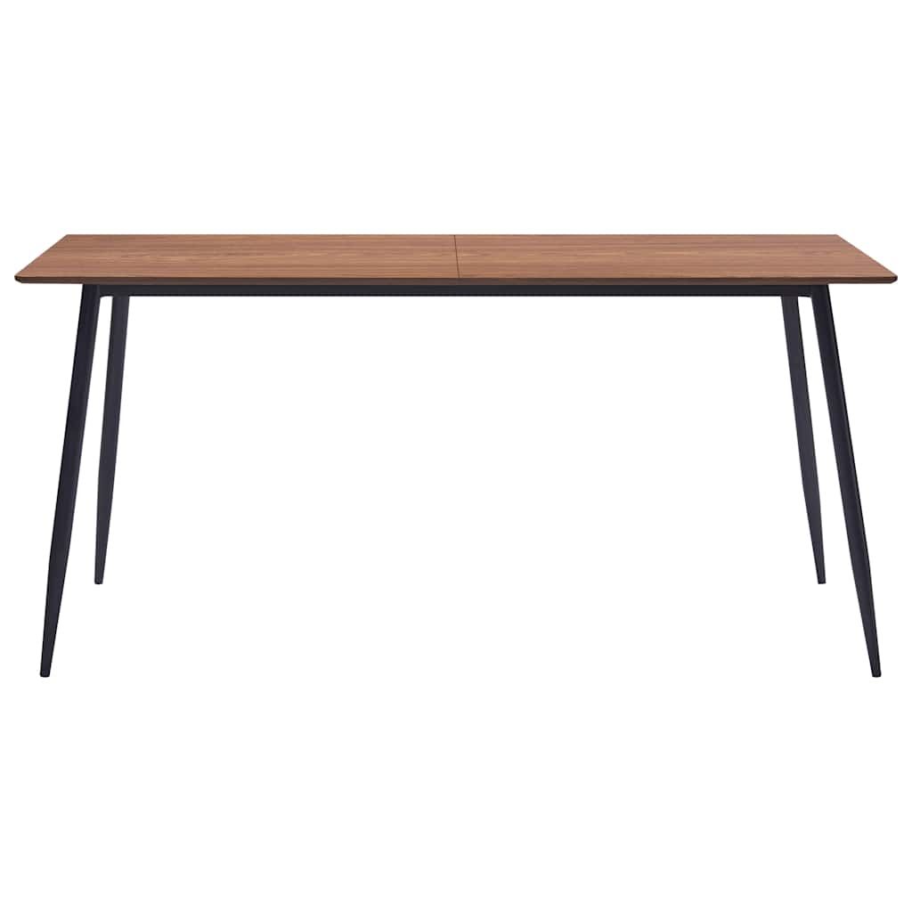 Tavolo da Pranzo Marrone 140x70x75 cm in MDF vidaXL