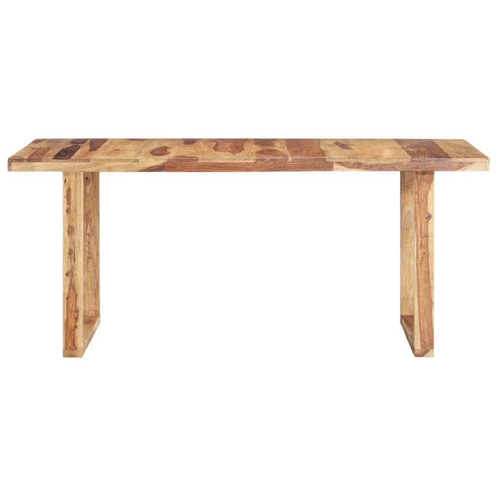 Tavolo da Pranzo 180x90x76 cm in Legno Massello di Acacia vidaXL