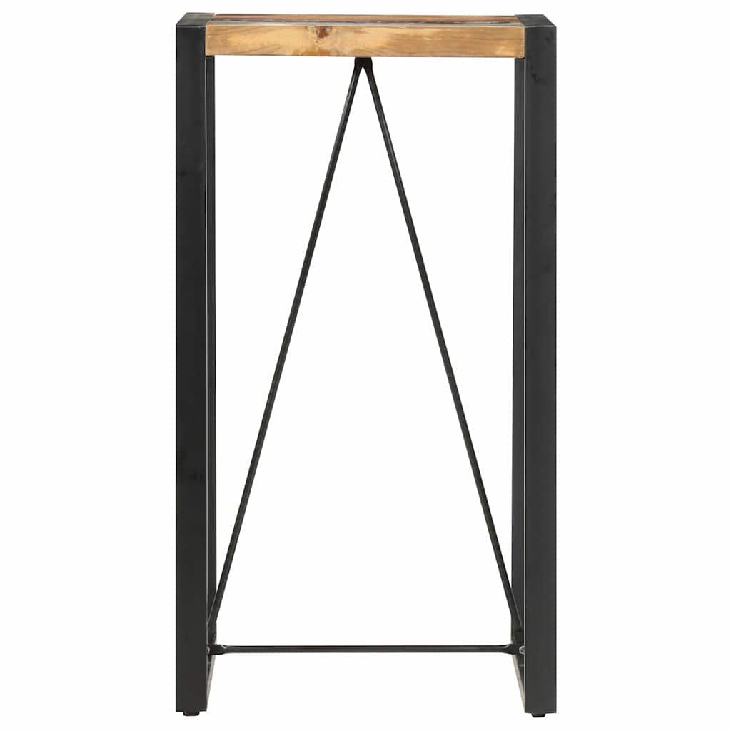 Tavolo da Bar 60x60x110 cm in Legno Massello di Recupero vidaXL