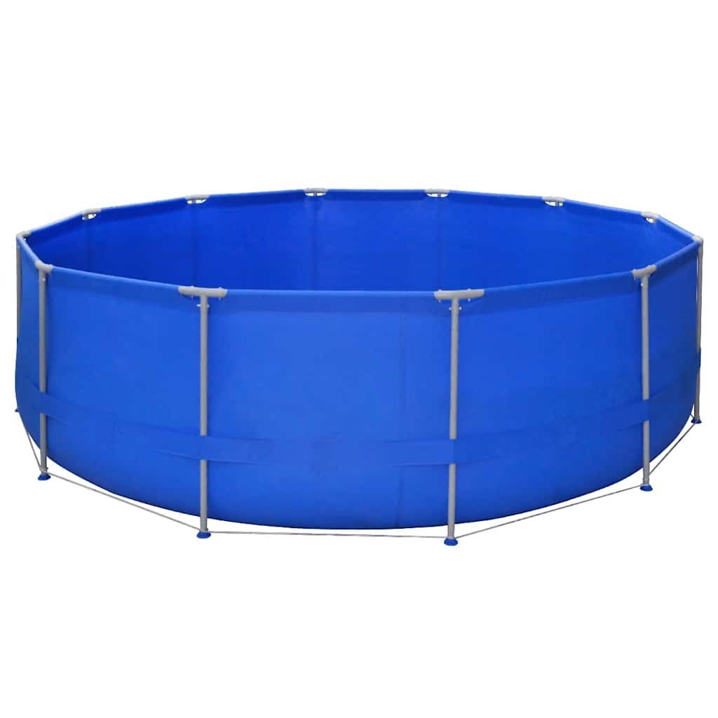 Piscina rotonda 457 x 122 cm con Scaletta vidaXL