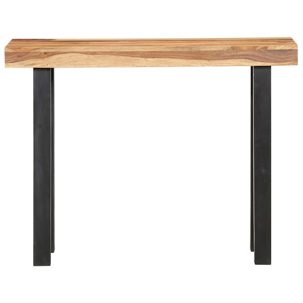 Tavolo Consolle 100x40x76 cm in Legno Massello di Acacia vidaXL