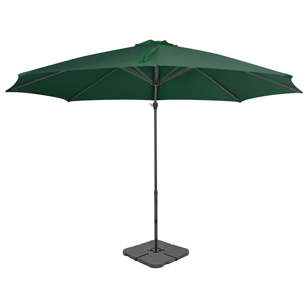 Ombrellone da Giardino con Base Portatile Antracite vidaXL