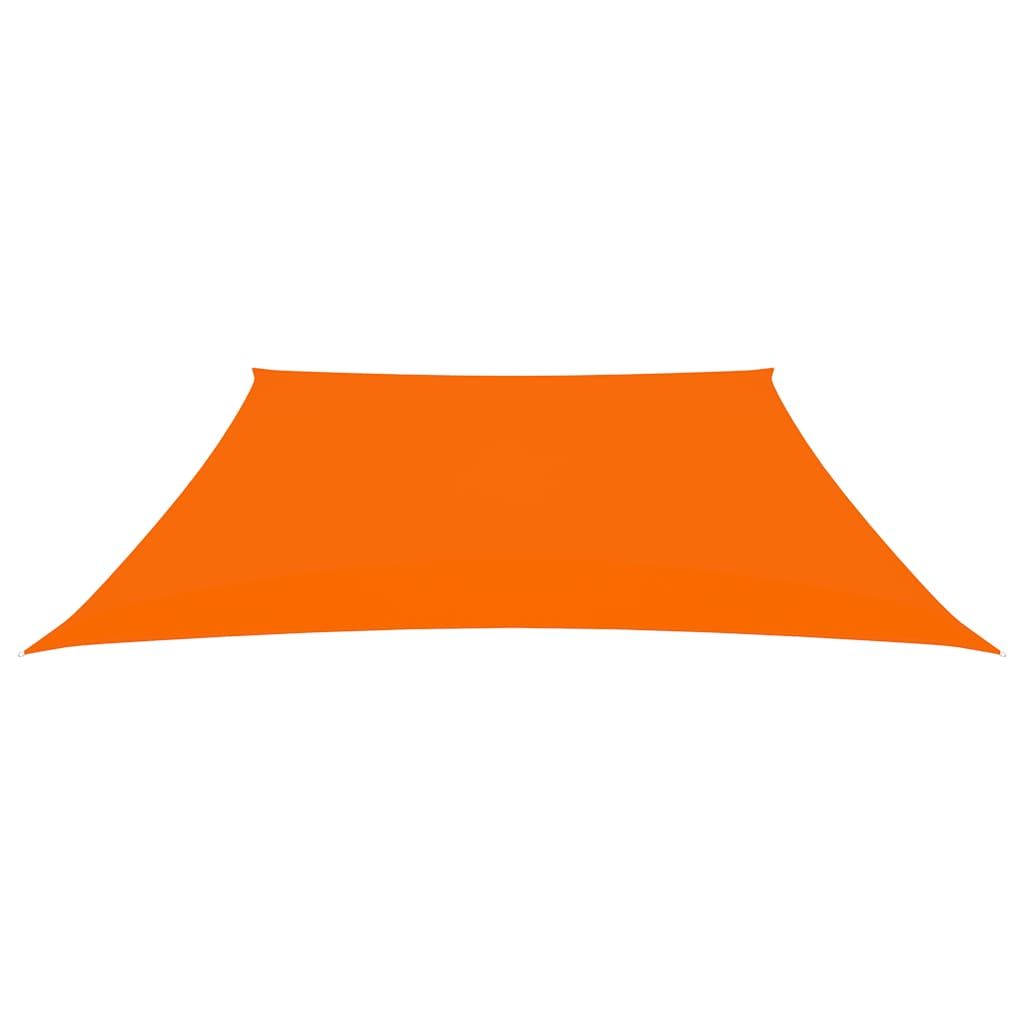 Parasole a Vela in Tela Oxford a Trapezio 3/4x3 m Arancione vidaXL