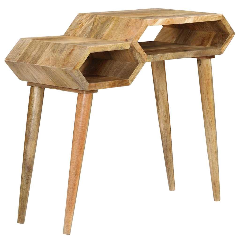 Tavolo Consolle in Legno Massello di Mango 90x35x76 cm vidaXL
