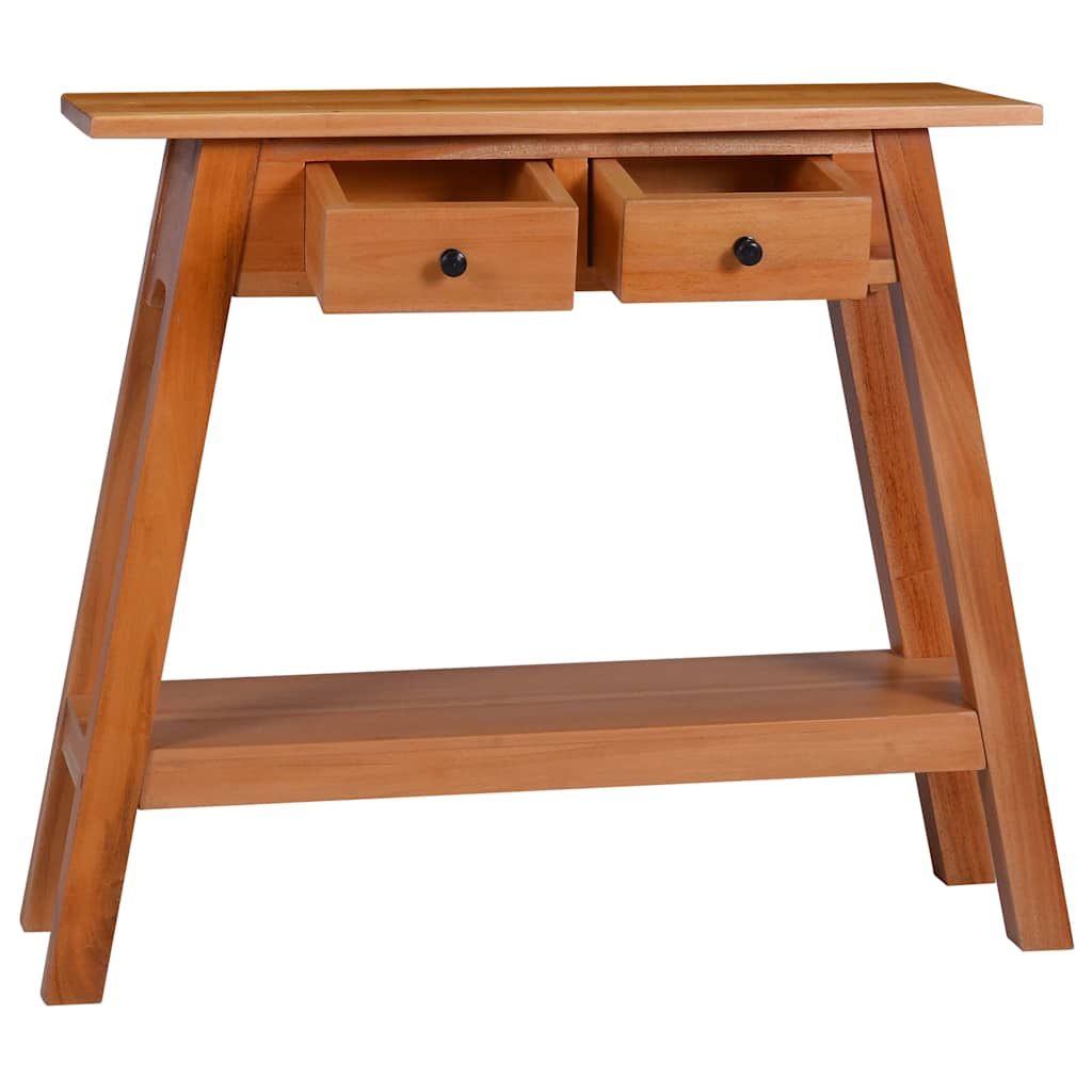 Tavolo Consolle 90x30x75 cm in Massello di Mogano vidaXL