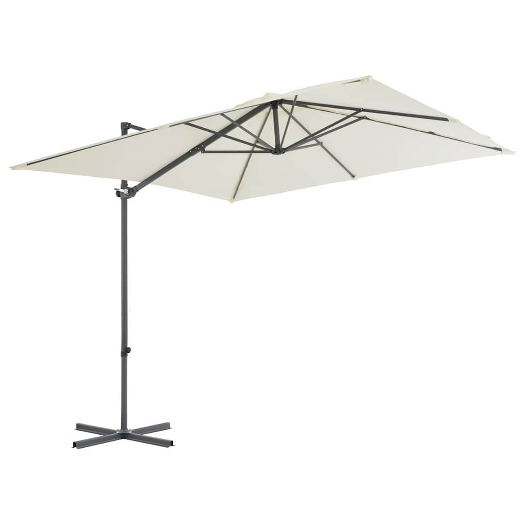 Ombrellone da Giardino con Base Portatile Sabbia vidaXL