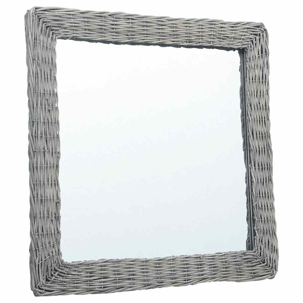 Specchio 60x60 cm in Vimini vidaXL