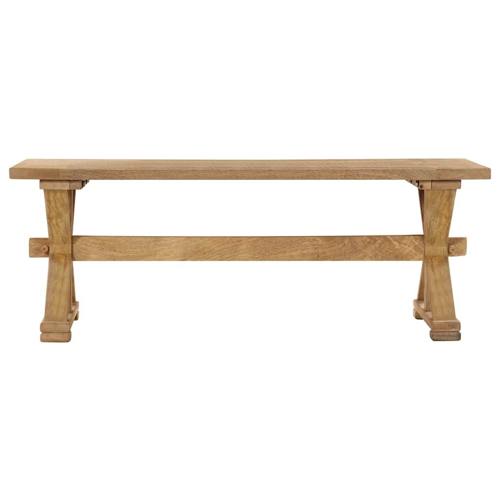 Tavolino da Salotto 110x60x40 cm in Legno Massello di Mango vidaXL