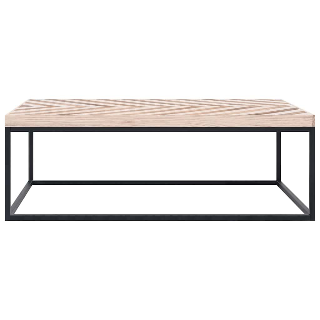 Tavolino da Salotto 110x60x37 cm in Legno Massello vidaXL